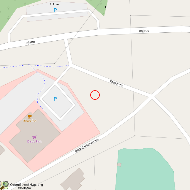 Карта где находится Валун с сосной в крупном масштабе