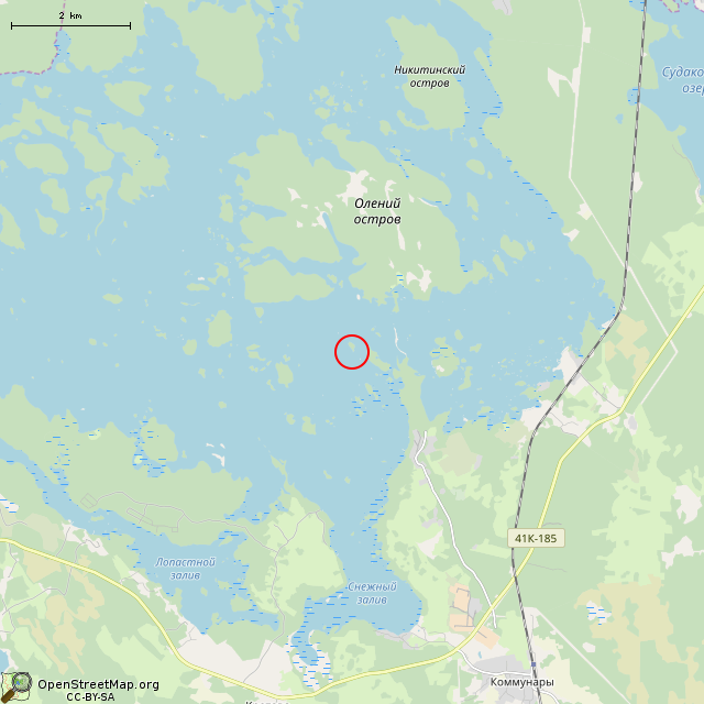 Карта где находится Большой камень в мелком масштабе