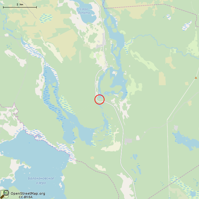 Карта где находится Жертвенные камни в мелком масштабе