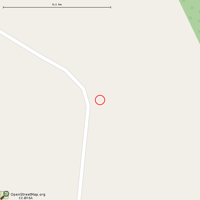 Карта где находится Деревянный крест на камне в крупном масштабе