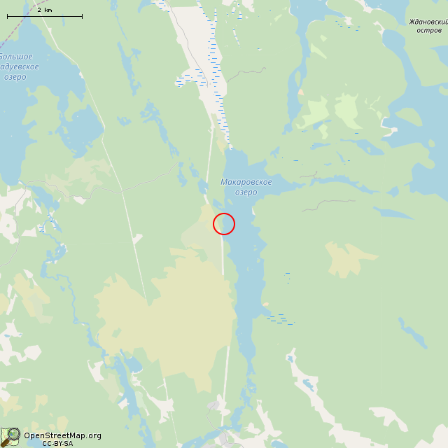 Карта где находится Огромный валун с оторванной верхушкой в мелком масштабе