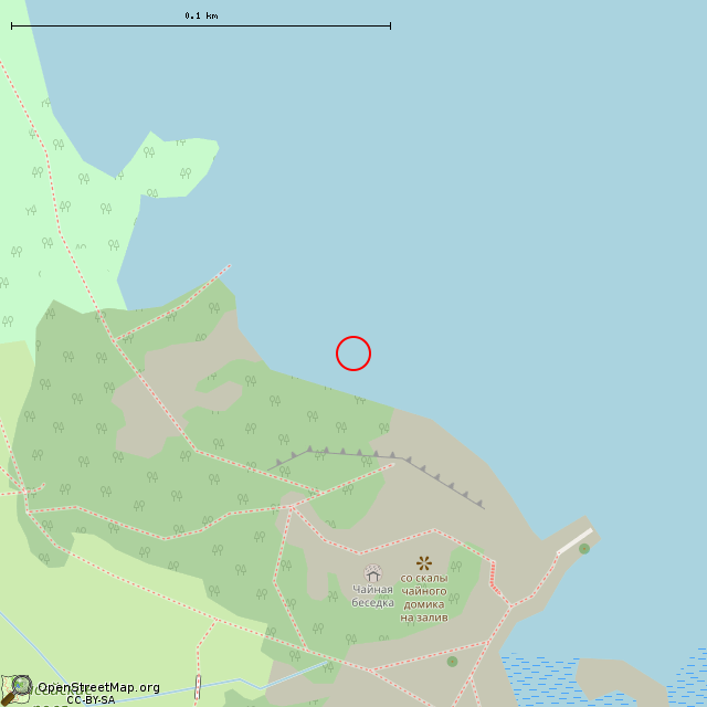 Карта где находится Камень (Выборг) в крупном масштабе