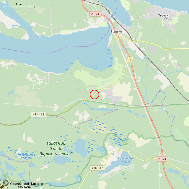 Карта где находится Валун в мелком масштабе