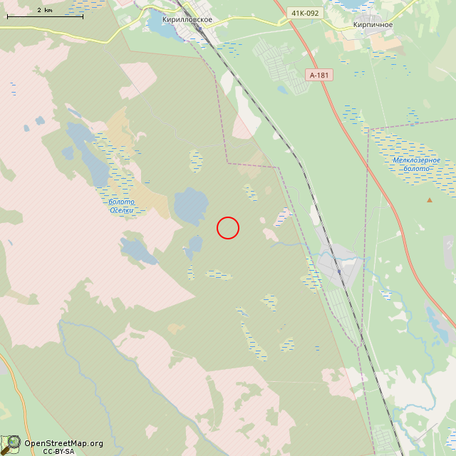 Карта где находится Камень в мелком масштабе