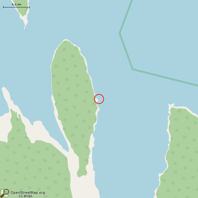 Карта где находится Большой камень в среднем масштабе