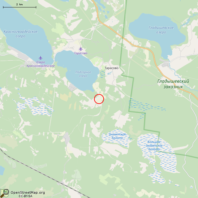 Карта где находится Валун в мелком масштабе