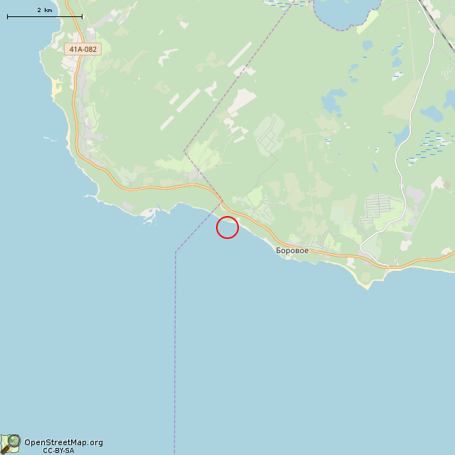 Карта где находится Камень в мелком масштабе