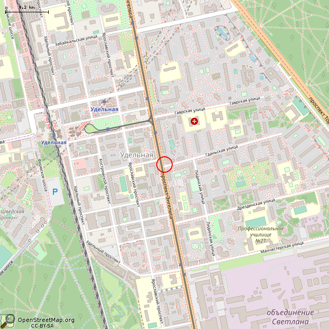 Карта где находится Валун (Санкт-Петербург) в среднем масштабе
