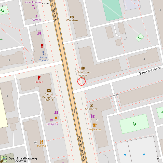 Карта где находится Валун (Санкт-Петербург) в крупном масштабе