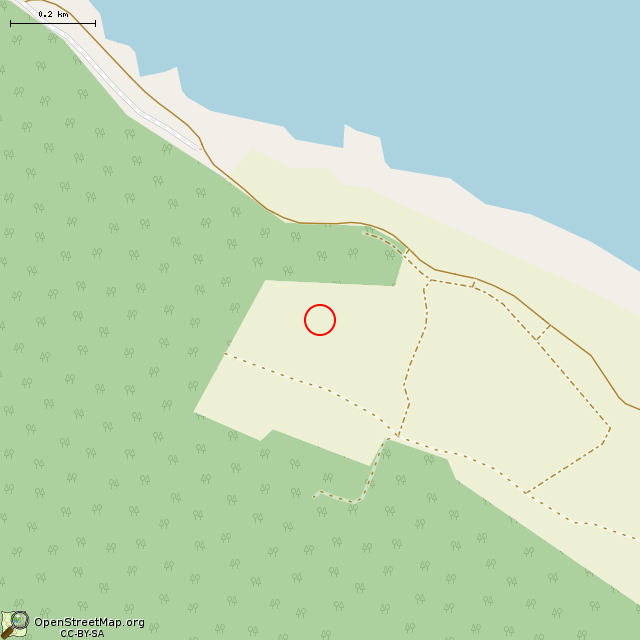 Карта где находится Археологический комплекс раннего железного века. в среднем масштабе