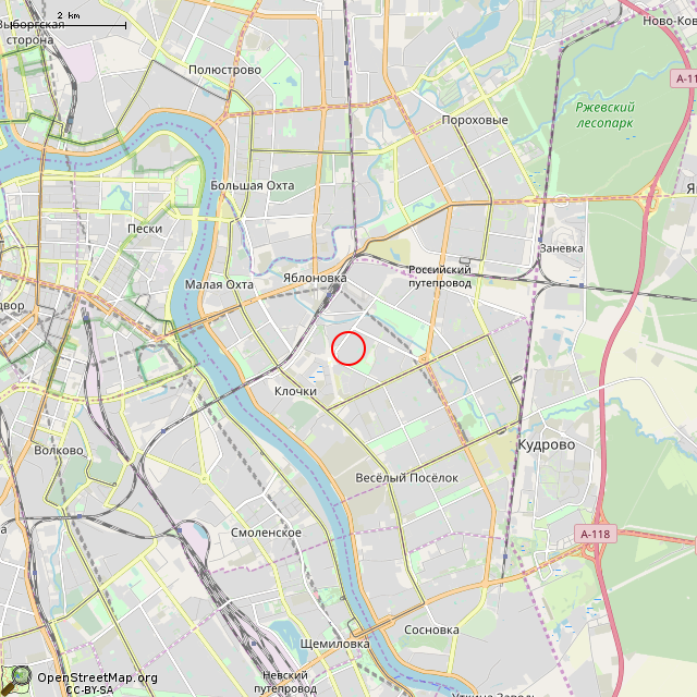 Карта где находится Камни (Санкт-Петербург) в мелком масштабе