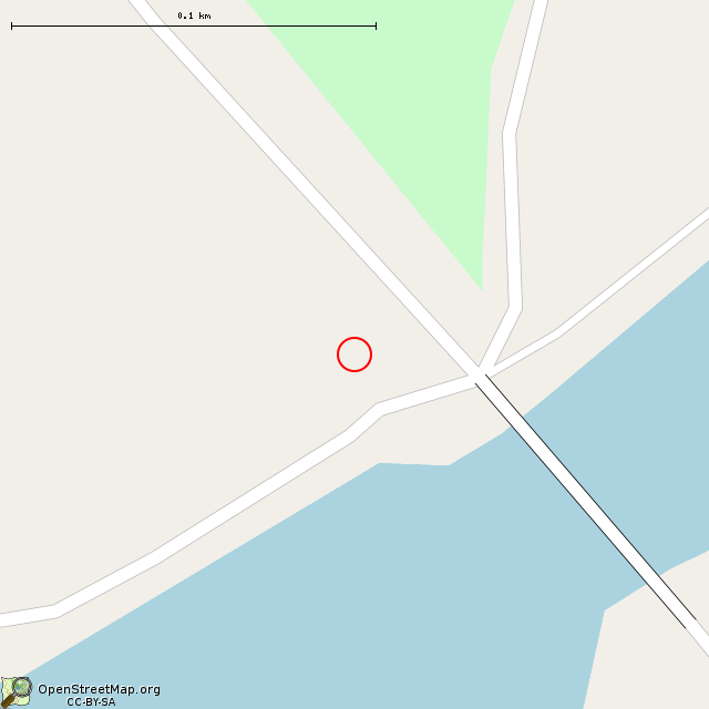 Карта где находится Поклонный крест (Ивангород) в крупном масштабе
