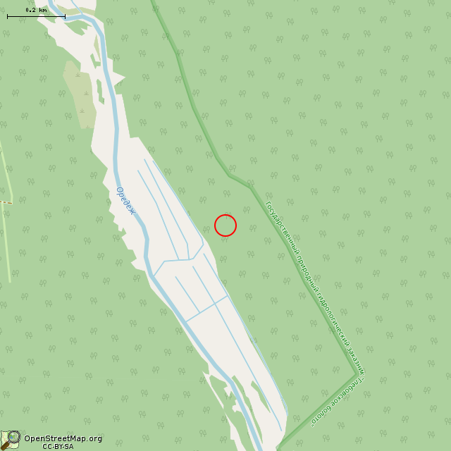 Карта где находится Камень в среднем масштабе