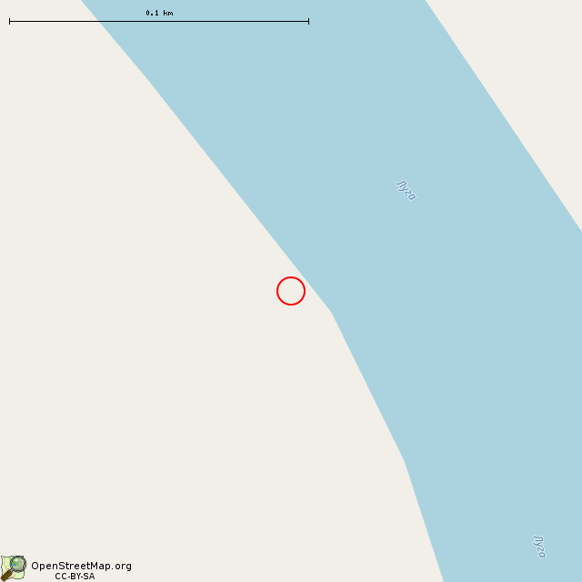 Карта где находится Лестница. причал по большой воде в крупном масштабе