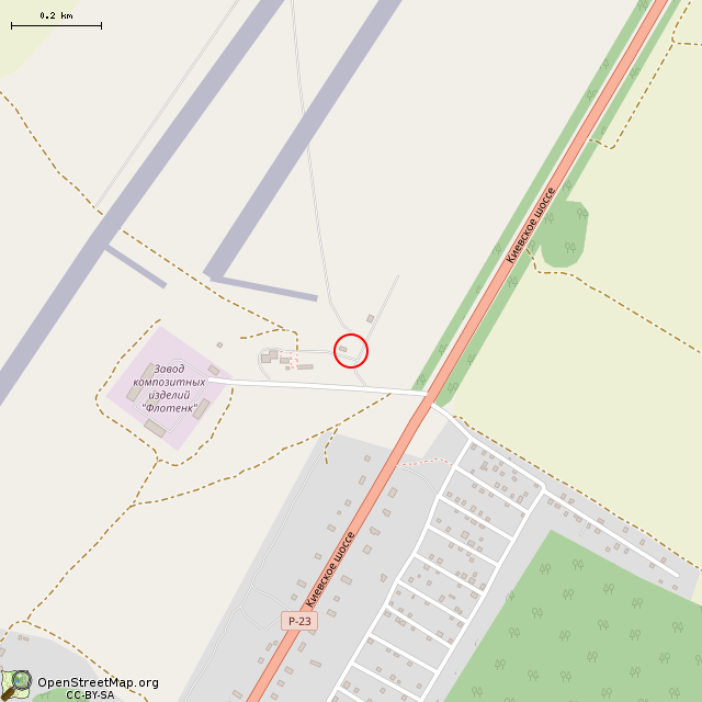 Карта где находится Памятник — самолёт Як-52 в среднем масштабе