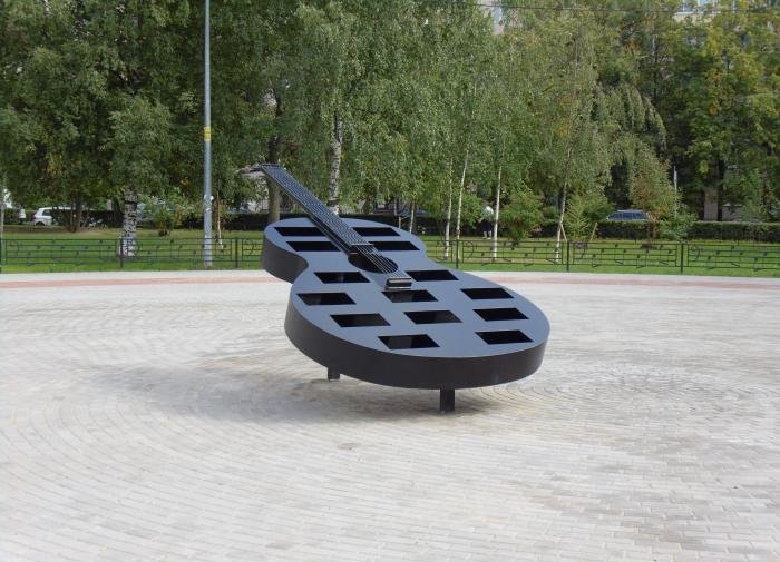 Место установки памятника Виктору Цою. (Санкт-Петербург)