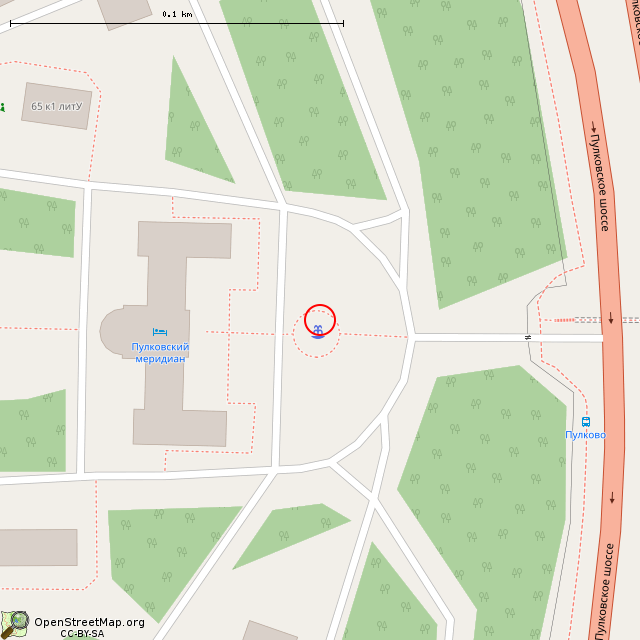 Карта где находится Бывший фонтан (Санкт-Петербург) в крупном масштабе