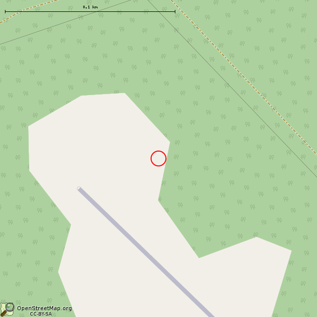 Карта где находится Обвалованное здание в крупном масштабе