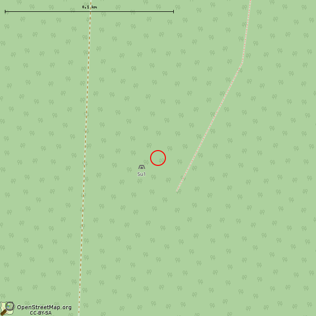 Карта где находится Su1 в крупном масштабе