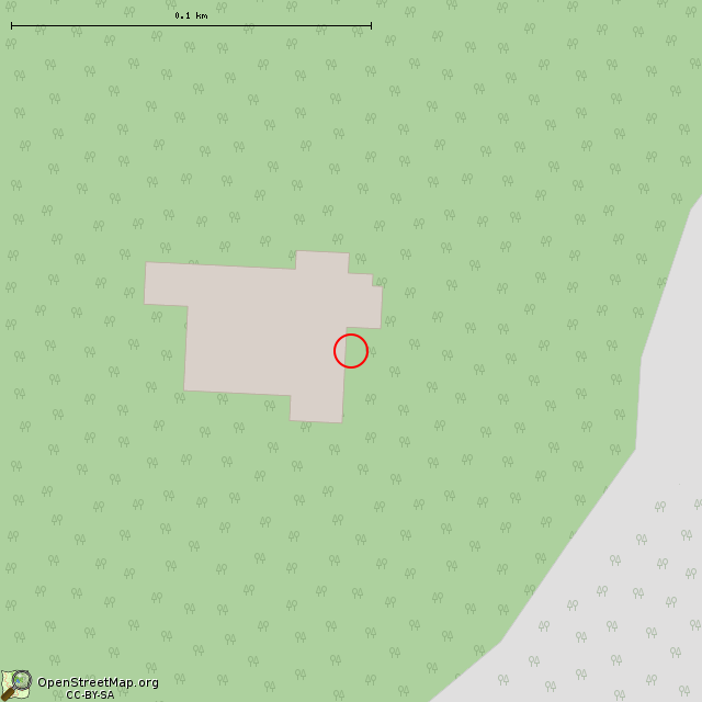 Карта где находится Накопительный резервуар в крупном масштабе