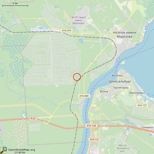 Карта где находится Колодец в мелком масштабе