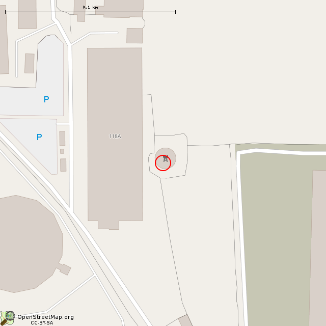 Карта где находится Водонапорная башня (Санкт-Петербург) в крупном масштабе