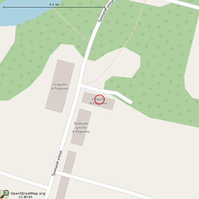 Карта где находится Башня (Редкино) в крупном масштабе