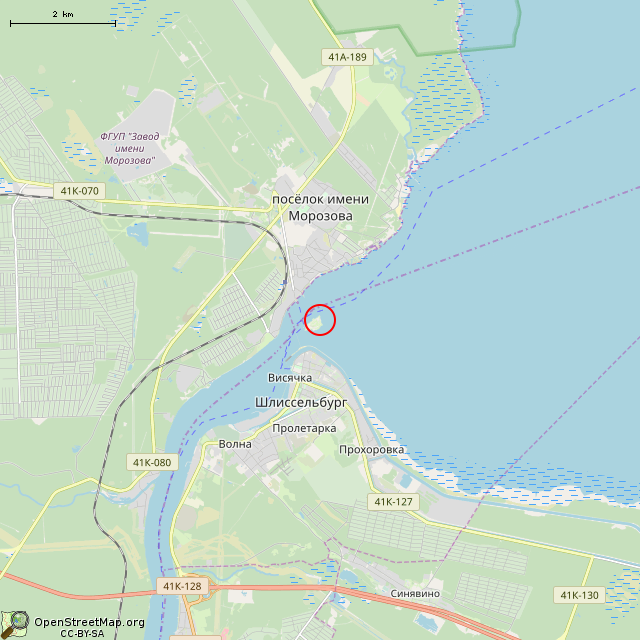 Карта где находится Проход в стене в мелком масштабе