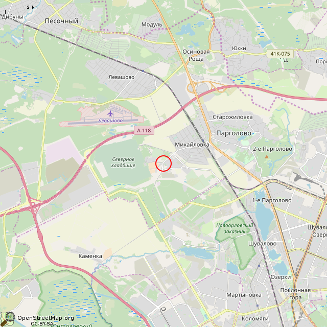 Карта где находится Памятник-бюст В.И. Ленину (Санкт-Петербург) в мелком масштабе