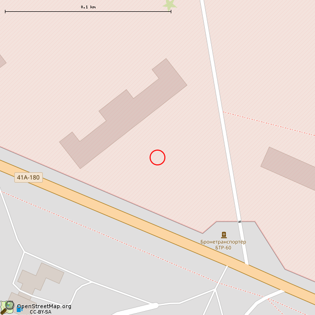 Карта где находится Бюст В.И. Ленина (Сертолово) в крупном масштабе