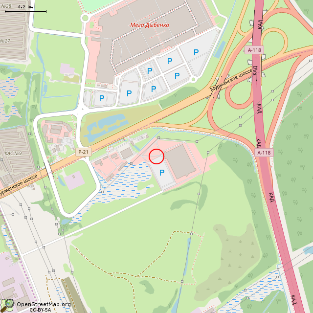 Карта где находится Инсталляция из корзин в среднем масштабе