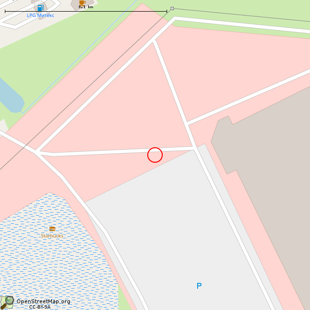 Карта где находится Инсталляция из корзин в крупном масштабе