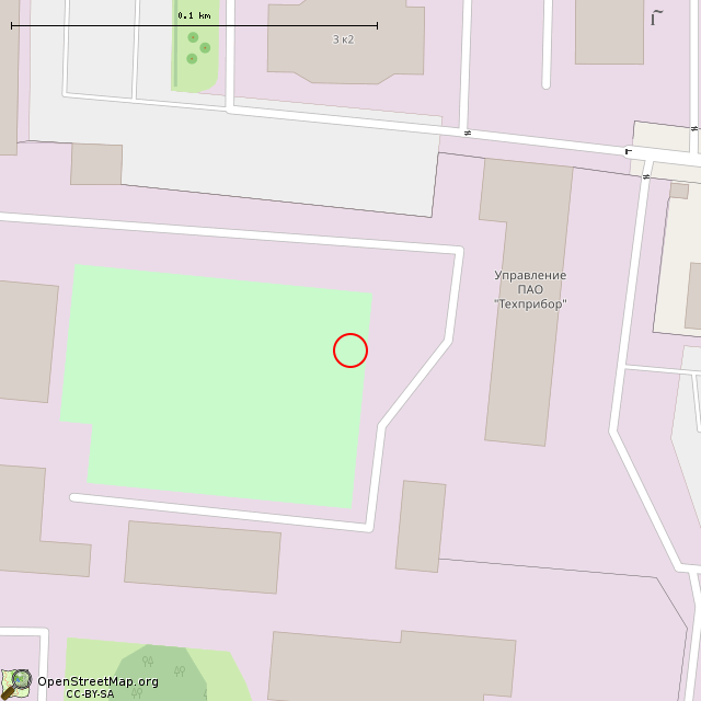 Карта где находится Памятник В.И. Ленину (Санкт-Петербург) в крупном масштабе