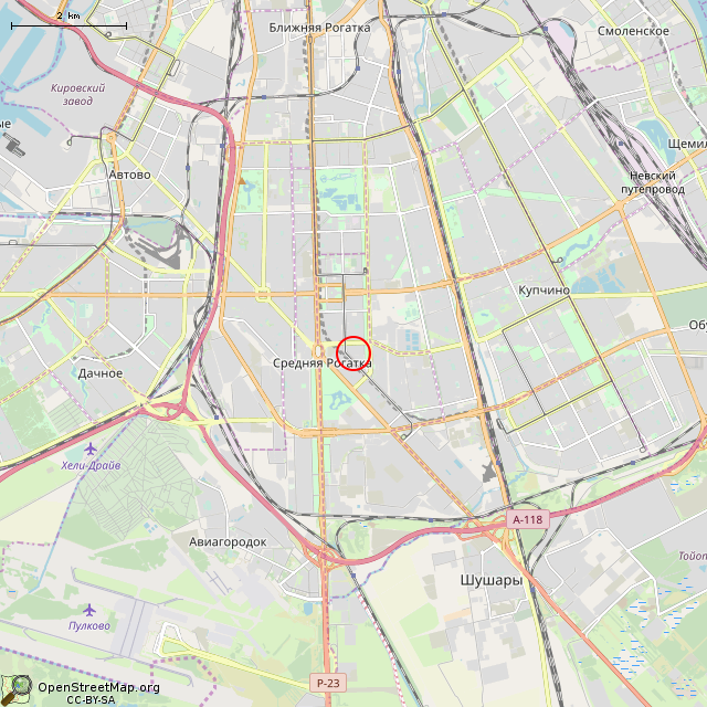 Карта где находится Шары (Санкт-Петербург) в мелком масштабе