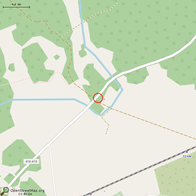 Карта где находится Памятник 51-й стрелковой дивизии в среднем масштабе