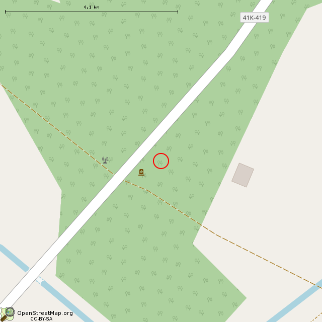 Карта где находится Памятник 51-й стрелковой дивизии в крупном масштабе