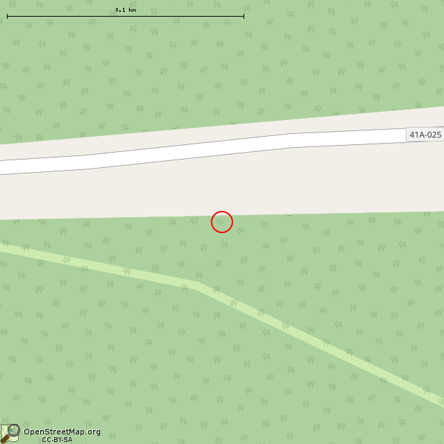 Карта где находится Братское кладбище советских воинов № 10 в крупном масштабе