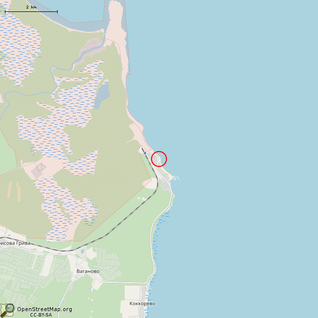 Карта где находится Останки автомобиля ГАЗ-АА (Ладожское Озеро) в мелком масштабе