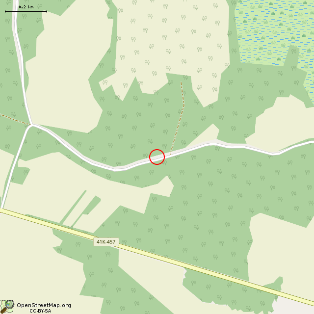 Карта где находится Памятный знак Сийранмяки в среднем масштабе