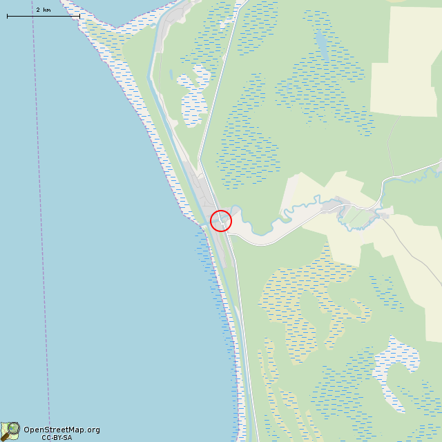 Карта где находится Стела «Героям „Дороги жизни”» (Кобона) в мелком масштабе