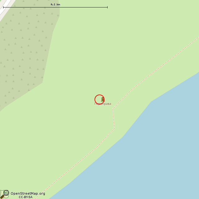 Карта где находится Мемориал «Переправа» в крупном масштабе