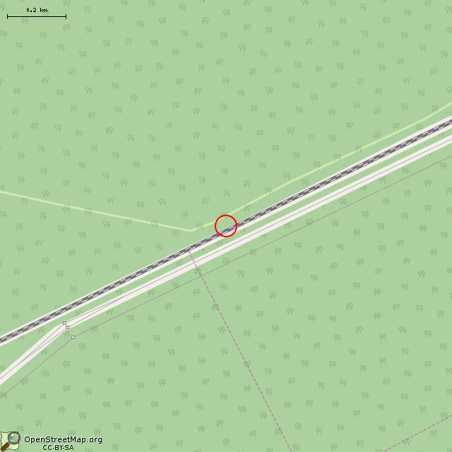 Карта где находится Памятник Железной дороге Победы в среднем масштабе