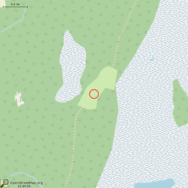 Карта где находится Воссозданный НП в среднем масштабе