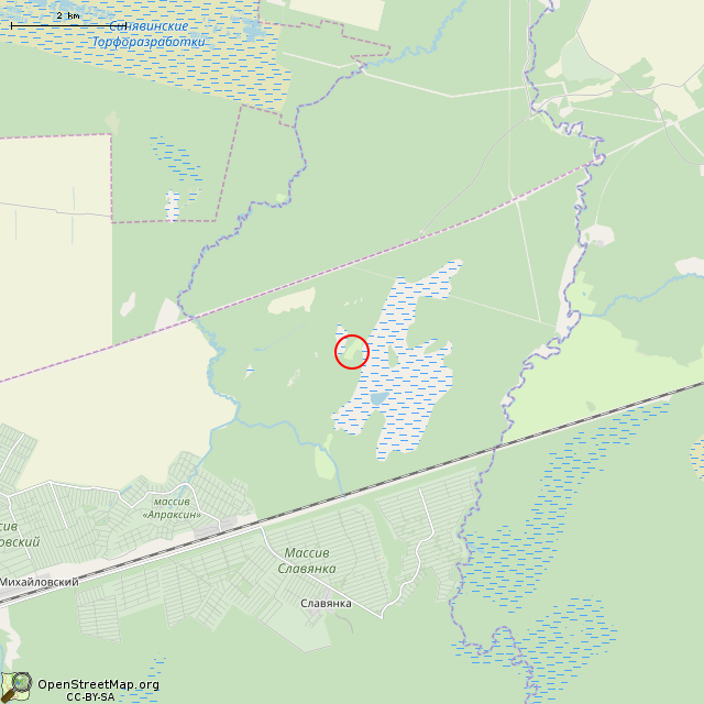 Карта где находится Воссозданный НП в мелком масштабе
