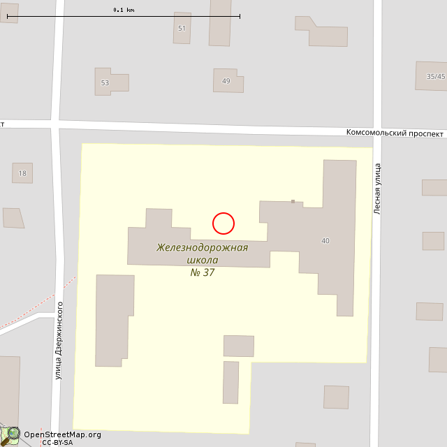 Карта где находится Памятник выпускникам школы, погибшим во время войны в крупном масштабе