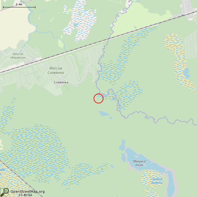 Карта где находится Мемориальная зона в мелком масштабе