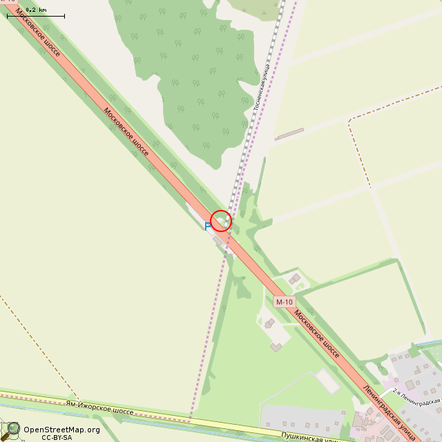 Карта где находится Мемориал «Штурм». Рубеж обороны (Санкт-Петербург) в среднем масштабе