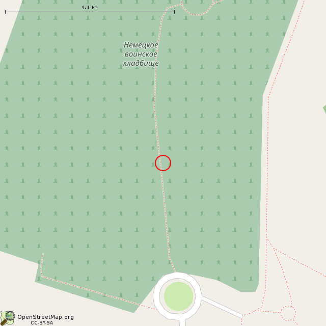 Карта где находится Главная аллея в крупном масштабе