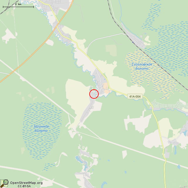 Карта где находится Часовня-звонница (Лезье) в мелком масштабе