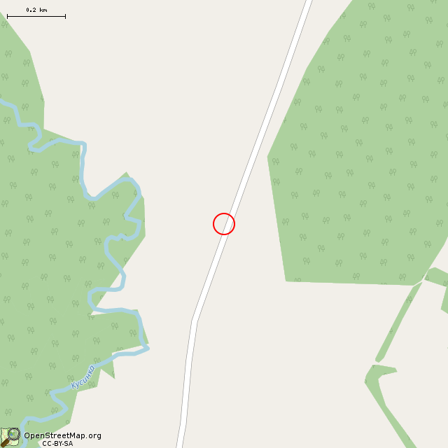 Карта где находится Камень книга в среднем масштабе